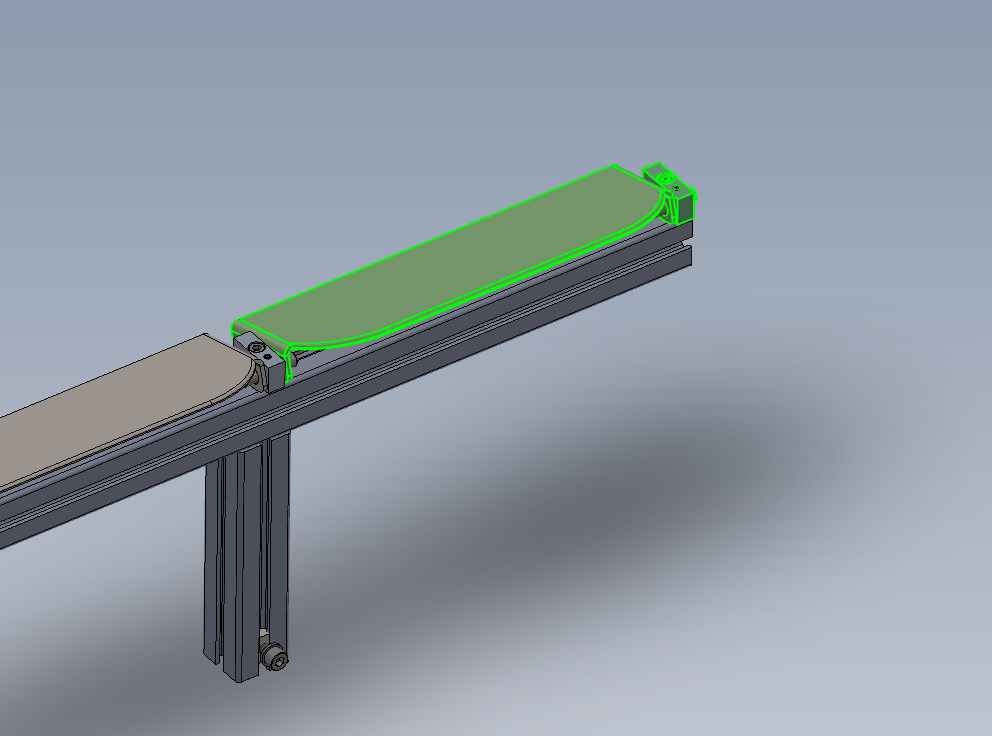 R0015060 Bench Assemble Flapper Beam — Stuga
