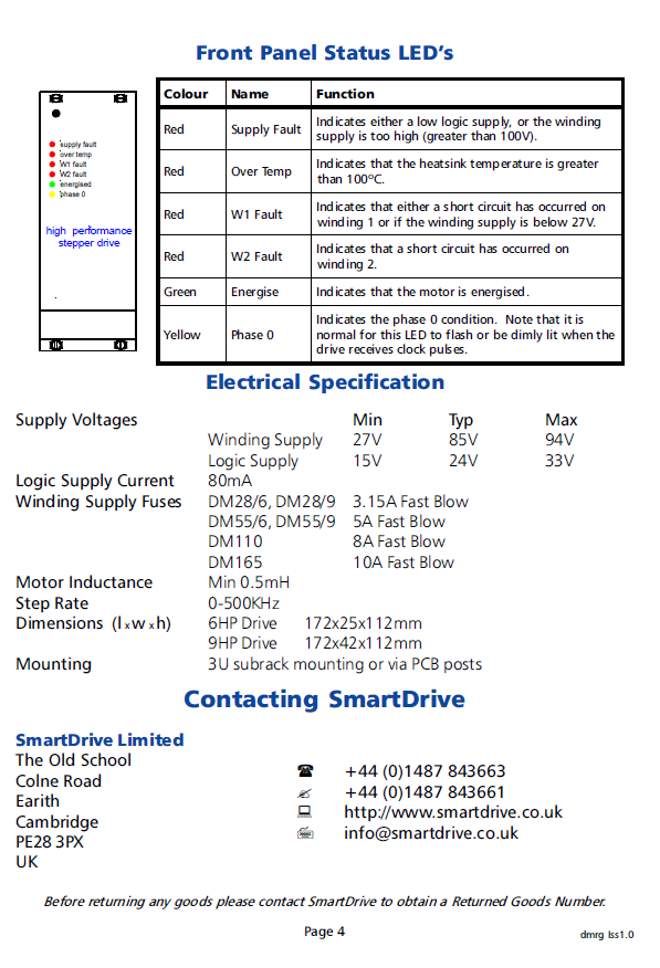SmartDrive Dm Series Stepper Drive Datasheet 4.png