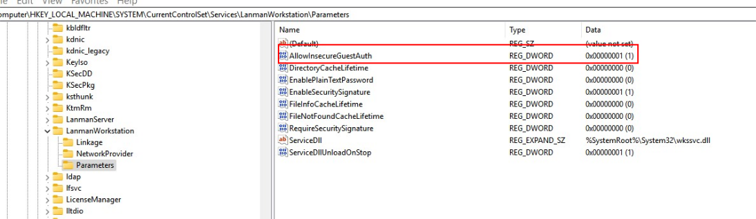 Windows Authentication Failure - AllowInsecureGuestAuth AllowAuth.jpg